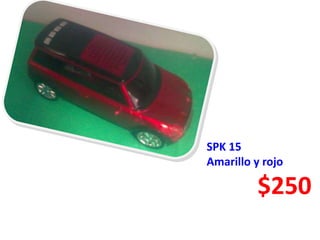 SPK 15
Amarillo y rojo

$250

 