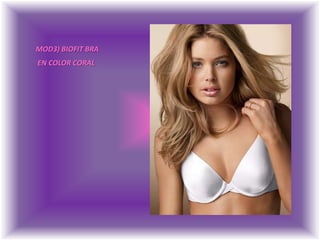 MOD3) BIOFIT BRA EN COLOR CORAL