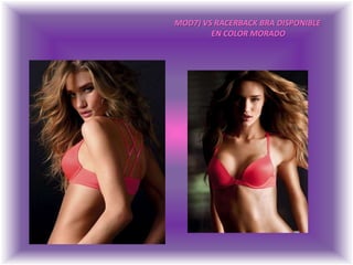 MOD7) VS RACERBACK BRA DISPONIBLEEN COLOR MORADO