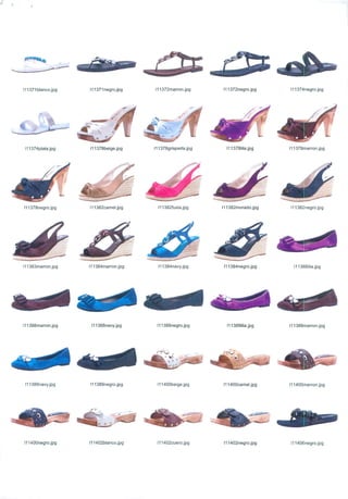 Catalogo calzado dama