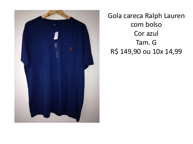 Camisa Social Calvin Klein Listrada Azul Com Bolso Camisa Social Calvin Klein Listrada Azul Com Bolso
