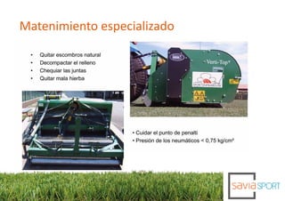 Matenimiento especializado
 