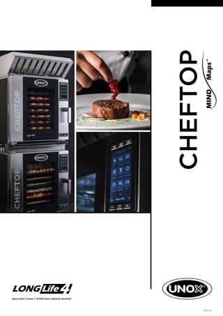 CHEFTOP
ENGLISH
4LONG Life
Spare parts 4 years / 10.000 hours optional warranty*
 