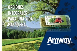 167
PAQUETESESPECIALES
www.amway.com.co/amwayhome
Ordena a través de tu Empresario Amway.
Los Desodorantes, Shampoo, Acondicionador, producto Moiskin™ y producto
TOLSOM™ pueden variar de acuerdo con inventarios. Nota: La caja tendrá un cambio
con los desodorantes nuevos, tan pronto como se agoten los anteriores.
 