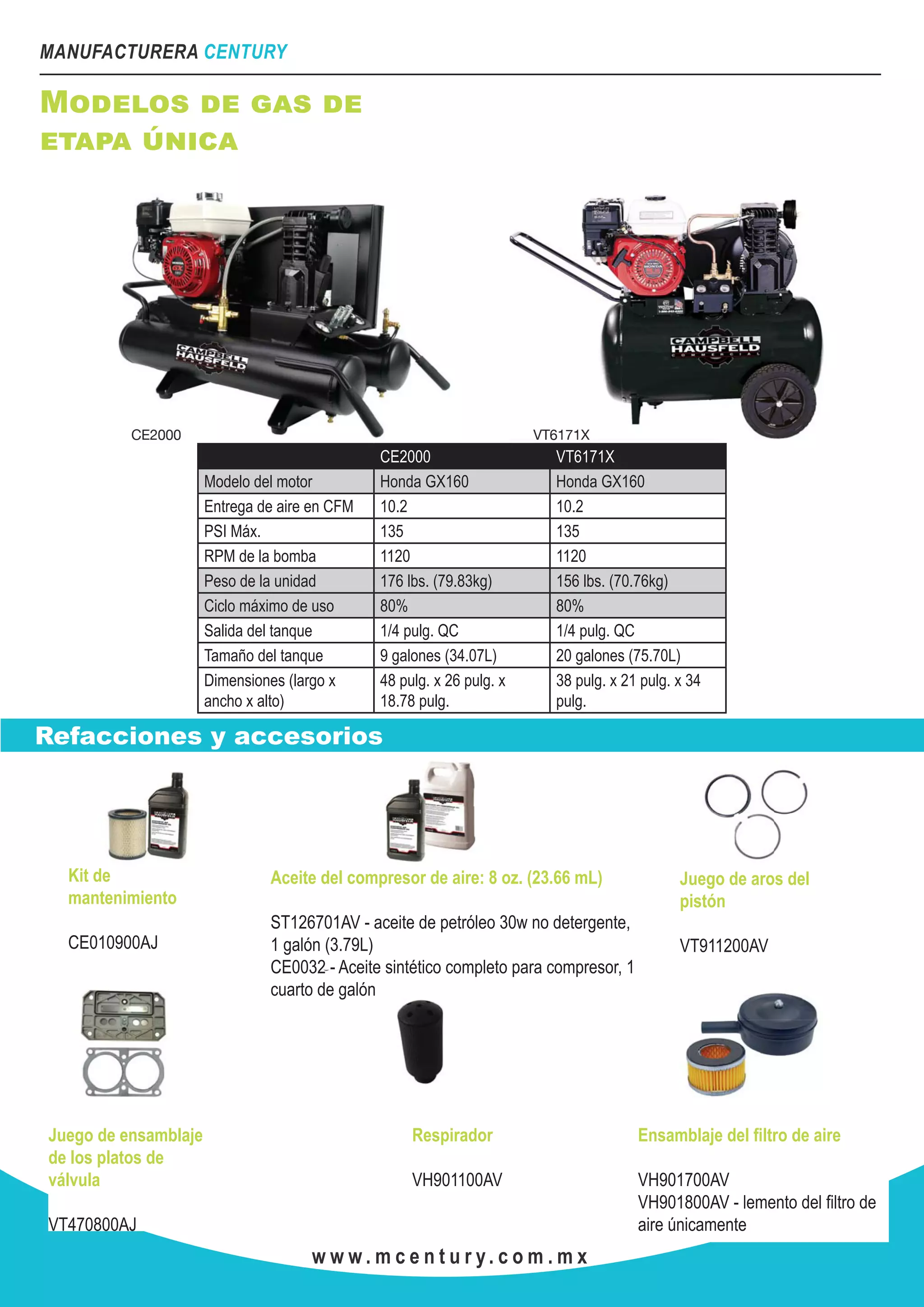 Catalogo completo campbell hausfeld PDF