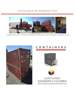 Container Catalog Catalogo container | PDF