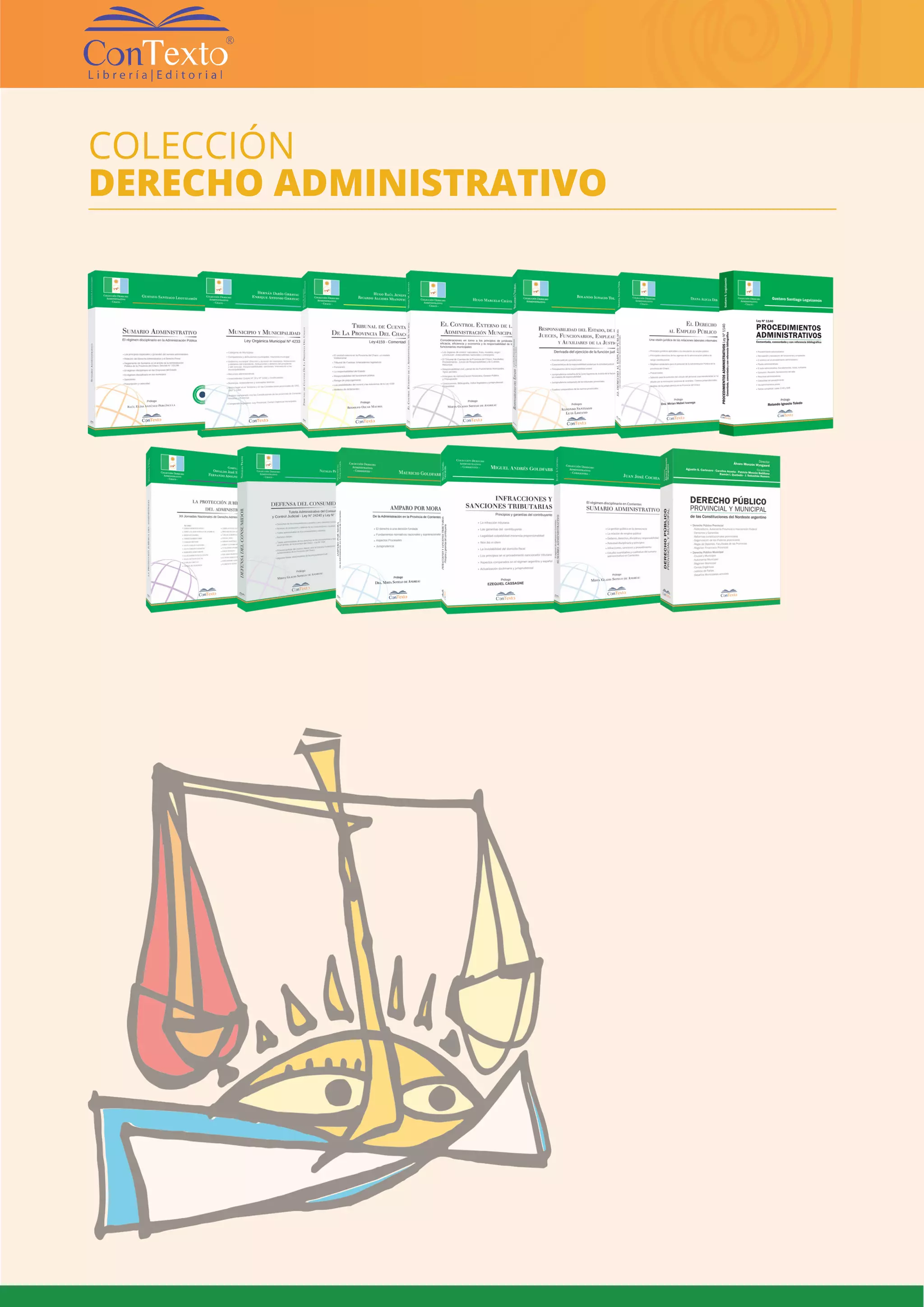 CATÁLOGO EDITORIAL CONTEXTO | 202 |
COLECCIÓN
DERECHO ADMINISTRATIVO
 