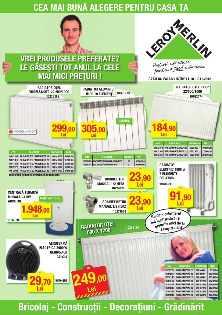leroy merlin radiator electric
