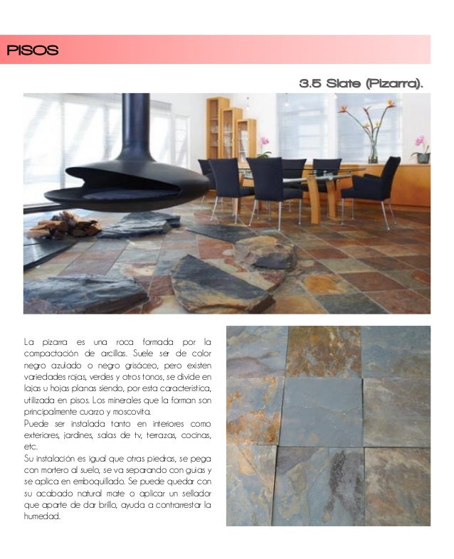 Catalogo de acabados