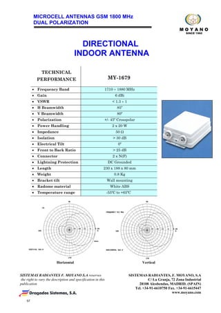 Catalogo de antenas moyano | PDF