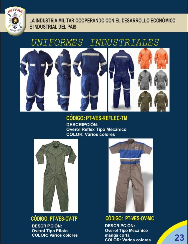 Catalogo Industria Militar