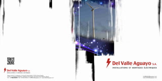 Del Valle Aguayo - installations électriques - énergie renouvelable