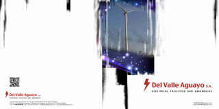 Del Valle Aguayo - electrical installations - renewable energy