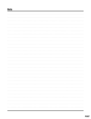 F057
Nota
 