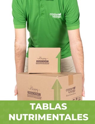 TABLAS
NUTRIMENTALES
 