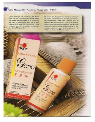 Catalogo de productos dxn peru