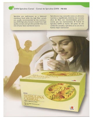 Catalogo de productos dxn peru