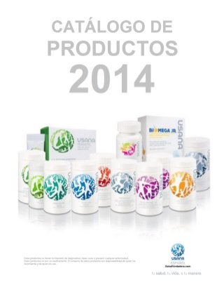 Catalogo de Productos USANA MEXICO 2014 | SaludVerdadera.com