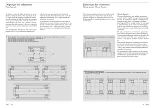 29 FAGFAG 28
Disposição dos rolamentos
Mancal ajustado
Ao efetuar o ajuste da folga axial, deve ser consi-
derada a dilatação térmica. Na disposição em X
(a), uma queda de temperatura provoca sempre
uma diminuição da folga (partindo do pressupos-
to de que a matéria-prima, tanto do rolamento
como do eixo e da caixa, seja a mesma e as tem-
peraturas dos anéis internos e do eixo, respectiva-
mente dos anéis externos e da caixa, sejam idênti-
cas.
Em contrapartida, distingue-se três casos na dis-
posição em O. Se os vértices dos ângulos dos
rolos R, ou seja, os pontos de intersecção da
extensão da pista do anel externo com o eixo do
rolamento coincidirem (b), a folga ajustada do
rolamento se manterá.
Se, entretanto, em uma distância curta entre os
rolamentos, os cones dos rolos se cortarem (c) ou,
quando a distância dos rolamentos for maior, não
se encontrarem (d), a folga axial pode se tornar
maior ou menor, em conseqüência da dilatação
térmica.
▼ Mancal ajustado com rolamentos de rolos cônicos na disposição em X (a) e os seus vértices do cone dos rolos
Mancal ajustado com rolamentos de rolos cônicos na disposição em O
onde os vértices dos cones dos rolos coincidem (b)
onde os vértices dos cones dos rolos se cortam (c)
onde os vértices dos cones dos rolos não se encontram (d)
d
cb
a
R S RS
RS S
S R R S
RS R S
Disposição dos rolamentos
Mancal ajustado · Mancal flutuante
Os mancais ajustados também são obtidos medi-
ante pré-carga com molas. Este tipo de ajuste
elástico compensa as dilatações térmicas e é uti-
lizado quando os mancais parados correm o risco
de vibrações.
Mancal flutuante
O mancal flutuante é uma solução econômica,
quando não for exigida uma guia axial estreitada
do eixo. A estrutura do mancal é semelhante ao
ajustado só que neste, o eixo pode se deslocar
pela folga axial S em relação à caixa. O valor para
S é determinado de tal forma em relação à pre-
cisão de guia exigida, que mesmo em condições
térmicas adversas o mancal não fique tensionado
axialmente.
Os tipos construtivos de rolamentos apropriados
para mancais flutuantes são os fixos de esferas e
os autocompensadores de esferas ou de rolos. Nos
dois rolamentos, um dos anéis – geralmente o
externo – tem que ser ajustado de forma deslizan-
te.
Nos mancais flutuantes formados com rolamen-
tos de rolos cilíndricos da série NJ, a compen-
sação linear ocorre dentro do próprio rolamento.
Tanto o anel externo como o interno podem ser
ajustados firmemente.
Os rolamentos de rolos cônicos e os de contato
angular de esferas não são apropriados para man-
cais flutuantes, porque precisam ser ajustados
para que girem de forma correta.
▼ Rolamentos fixos de esferas ajustados e pré-carregados
por mola de disco
▼ Exemplos para um mancal flutuante
a = dois rolamentos fixos de esferas, b = dois rolamentos autocompensadores de rolos, c = dois rolamentos de rolos
cilíndricos NJ, s = folga axial
a b c
s s
s
 