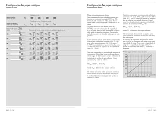 121 FAGFAG 120
Configuração das peças contíguas
Ajustes da caixa
Medidas em mm
Medida nominal de 1000 1250 1600 2000
do furo da caixa até 1250 1600 2000 2500
Tolerâncias em µm (Tolerância normal)
Desvio do diâmetro 0 0 0 0
externo do rolamento ⌬Dmp –125 –160 –200 –250
Esquema do ajuste
Caixa Tolerância do furo da caixa, interferência ou folga do ajuste em µm
–40 –48 –58 –68
–106 –126 –150 –178
–40 –48 –58 –68
–145 –173 –208 –178
–66 –78 –92 –110
–132 –156 –184 –220
–66 –78 –92 –110
–171 –203 –242 –285
–120 –140 –170 –195
–186 –218 –262 –305
–120 –140 –170 –195
–225 –265 –320 –370
106 126 150 178
M6 45 47 52 58
85 112 142 182
145 173 208 243
M7 68 78 91 102
85 112 142 182
132 156 184 220
N6 67 77 86 100
59 82 108 140
171 203 242 285
N7 94 108 125 144
59 82 108 140
186 218 262 305
P6 121 139 164 185
5 20 30 55
225 265 320 370
P7 148 159 203 229
5 20 30 55
+ 0 -
∆Dmp
Configuração das peças contíguas
Assentamentos diretos
Pistas em assentamentos diretos
Nos rolamentos de rolos cilíndricos sem o anel
interno ou o externo (execução RNU ou RN,
fornecida sob consulta) os rolos giram direta-
mente sobre o eixo temperado e retificado ou na
caixa.
As pistas devem ter uma dureza entre 58 e
64 HRC com um valor médio de rugosidade
Ra ≤ 0,2 mm, para que seja aproveitada a capaci-
dade total de carga do rolamento. Também os
anéis de encosto e os rebordos terão que ser tem-
perados.
Como material para as pistas foram comprovados
os aços para rolamentos conforme DIN 17230,
p.ex. o aço para rolamentos 100 Cr 6 (mat. n°
1.3505) como também os aços cementados, p.ex.
17 MnCr 5 (mat. N° 1.3521) ou 16 CrNiMo 6
(mat. N° 1.3531).
Nos aços cementados, a profundidade mínima de
cementação (Ehtmin) das pistas retificadas depen-
de da carga, do diâmetro dos corpos rolantes e da
resistência do núcleo do aço utilizado. Como
aproximados, valem os valores:
Ehtmin = (0,07 ... 0,12) Dw.
Sendo Dw o diâmetro dos corpos rolantes
Os valores mais altos valem para uma resistência
menor do núcleo e/ou sob elevadas solicitações.
A profundidade de cementação deve ser de, no
mínimo, 0,3 mm.
Também os aços para revenimento são utilizáveis,
como o Cf 54 (mat. N° 1.1219) ou o 43 CrMo4
(mat. N° 1.3563). Estes aços podem ser tempera-
dos ao calor ou por método indutivo. Como
uma fórmula aproximativa para a profundidade
mínima de revenimento Rhtmin vale:
Rhtmin = (0,1 ... 0,18) Dw
sendo Dw o diâmetro dos corpos rolantes.
Os valores mais altos deverão ser usados com
uma resistência menor do núcleo e/ou sob eleva-
das solicitações.
Se a dureza da superfície das pistas for menor
que 58 HRC o rolamento não atinge a sua total
capacidade de carga. Neste caso, a capacidade de
carga C e a capacidade de carga estática C0
devem ser reduzidas pelo fator fH, conforme o
diagrama.
▼ Fator fH para atender à dureza das pistas
1,0
0,8
0,6
0,5
0,3
0,2
0,1
0,4
15 20 25 30 35 40 45 50 55 58 HRC
fH
Dureza da superficie das pistas
 