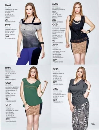 Catalogo de ropa y moda para gorditas intermedio verano 2015 moda club