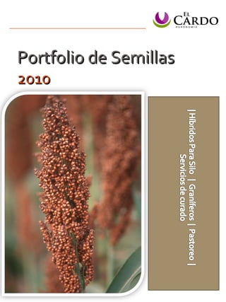 Portfolio de Semillas  2010 