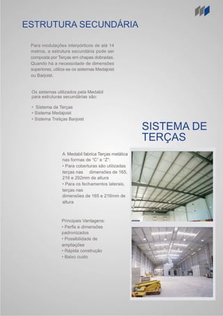 Catálogo de sistemas construtivos metálicos - Medabil | PDF