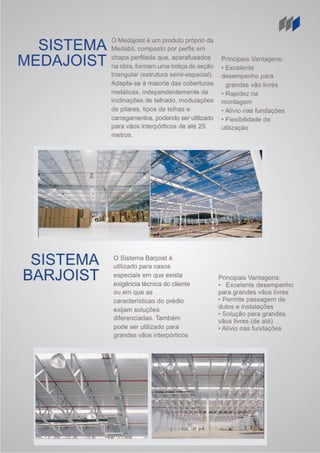 Catálogo de sistemas construtivos metálicos - Medabil | PDF