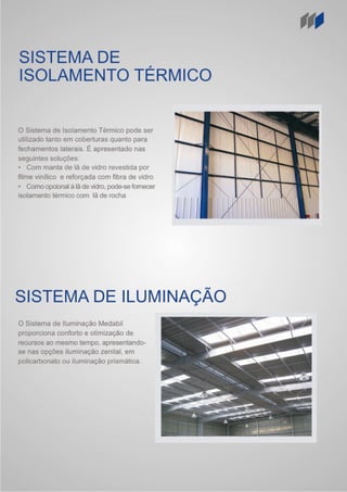 Catálogo de sistemas construtivos metálicos - Medabil | PDF
