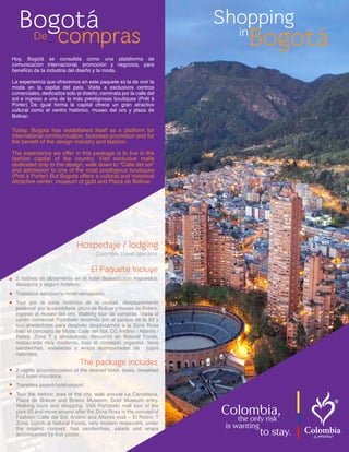 Descubre los destinos turísticos de Bogotá