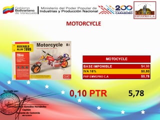 MOTORCYCLE
0,10 PTR 5,78
 