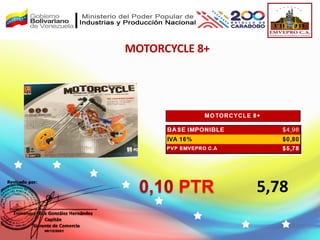 MOTORCYCLE 8+
0,10 PTR 5,78
 