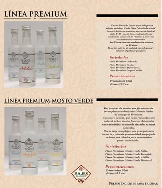 Presentación 50ml
Presentación 50ml
Altura: 13.7 cm
Altura: 13.7 cm
Presentaciones para friobar
 