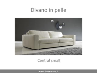 Divano in pelle




  Central small

   www.tinomariani.it
 