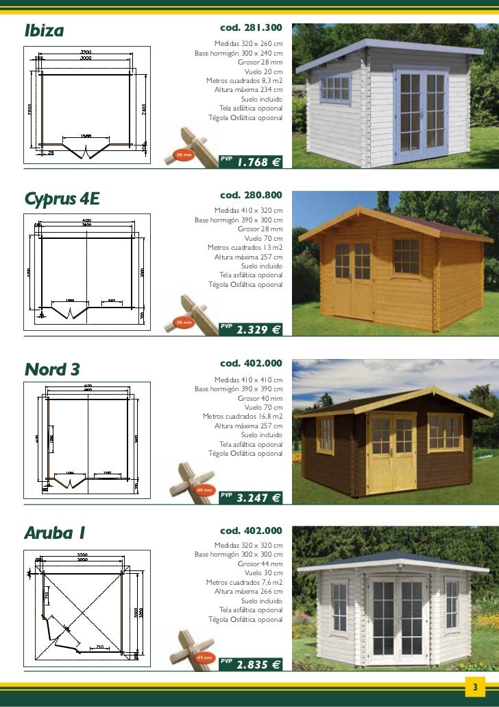 Catalogo de casas de madera donacasa 2011