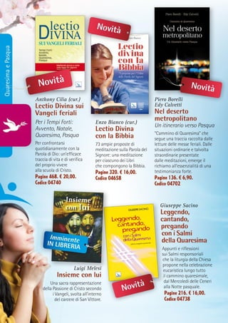 Catalogo elledici quaresima pasqua 2011