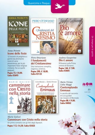 Catalogo elledici quaresima pasqua 2011