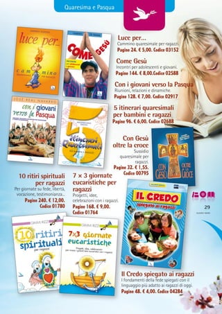 Catalogo elledici quaresima pasqua 2011