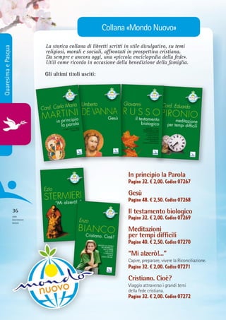 Catalogo elledici quaresima pasqua 2011