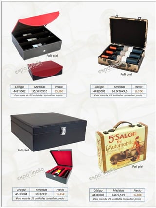 Catalogo estuches general 2014