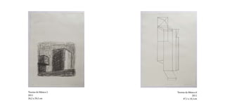 Teorias da Música 5   Teorias da Música 6
2011                                 2011
26,2 x 29,5 cm              47,1 x 16,1cm
 