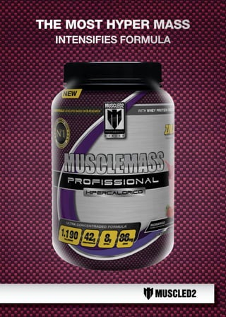 Catálogo dos produtos Muscled2