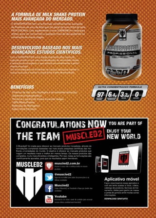 Catálogo dos produtos Muscled2