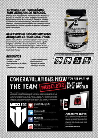 Catálogo dos produtos Muscled2
