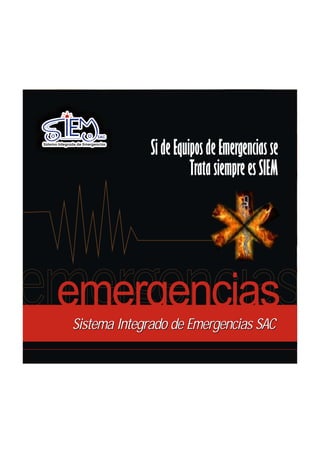 emergencias
Sistema Integrado de Emergencias SAC
 