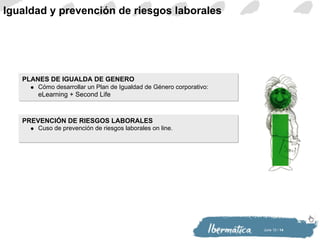 Innovación INNOVACIÓN Innovación para Pymes (código de innovación CCI Pymes): eLearning + Webconference Curso de innovación personal: eLearning + Second Life 
