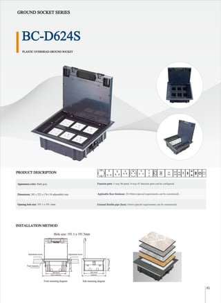 Socket Catalogue.pdf Catalog of power sockets 2025 version.pdf