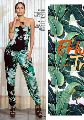 Ref.141301
Enterizo en rayón
Color: Único
Tallas: XS-S-M-L
$79.990
Ref.101304
Calzado
Color: Negro
Tallas: 35 A 40
Tacon:9.5
$99.990
f-fraiche . 60
 