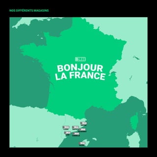 BARCELONA LED FRANCE
9
GIRONA
REUS
PALMA
LLEIDA NAPOLS
VILADOMAT
CORNELLÁ
NOS DIFFÉRENTS MAGASINS
 