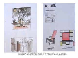 BLOQUE 5 SURREALISMO Y OTRAS VANGUARDIAS
 